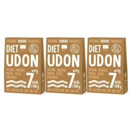 3 x Makaron Shirataki Konjac Udon Bio 385 g (300 g) - Diet-Food