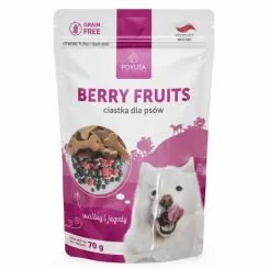 Ciastka Dla Psów Berry Fruits 70 g - Pokusa
