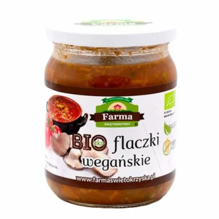 Flaczki Wegańskie Bio 420 g - Farma Świętokrzyska
