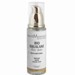 Bio Skwalan z Trzciny Cukrowej do Twarzy i Pod Oczy 30 ml - Beaute Marrakech