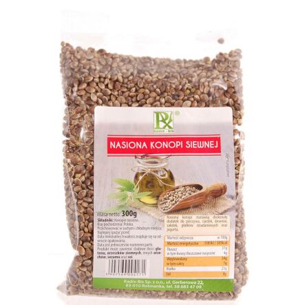 Konopie Nasiona 300 g Radix-Bis 