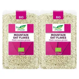 2 x Płatki Owsiane Górskie Bio 1 kg - Bio Planet