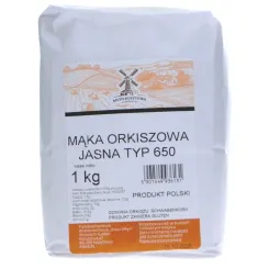 Mąka Orkiszowa Jasna Typ 650 1 kg - Młyn Kopytowa