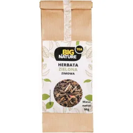 Herbata Zielona Zimowa 50 g - Big Nature