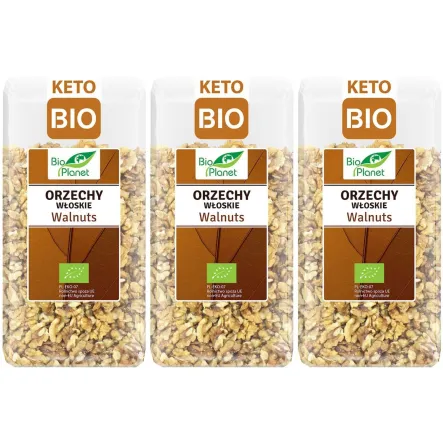 3 x Orzechy Włoskie Bio 300 g - Bio Planet