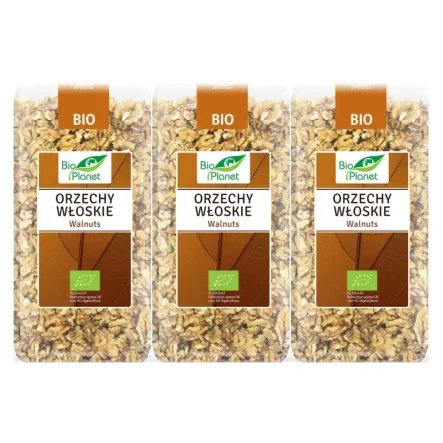 3 x Orzechy Włoskie Bio 300 g - Bio Planet