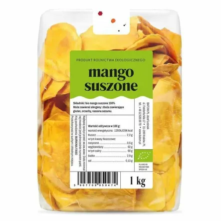 Mango Suszone Plastry BIO 1 kg - Batom
