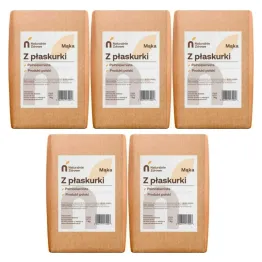 5 x Mąka z Płaskurki Pełnoziarnista Typ 2000 1 kg - Naturalnie Zdrowe