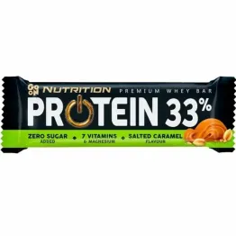 Go On Baton Proteinowy Słony Karmel Protein 33% 50 g - Sante
