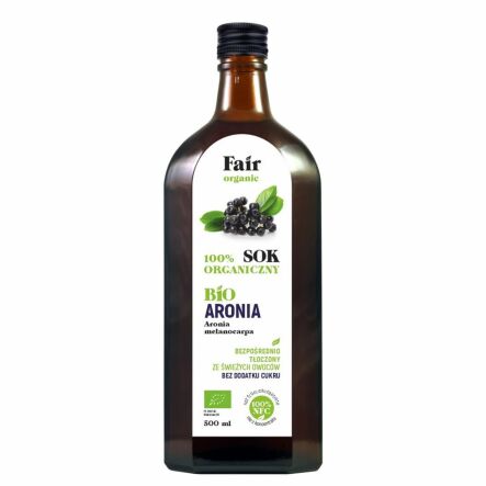 Sok z Aronii NFC Bio 500 ml - Fair Organic
