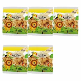5 x Herbatniki Mini Jungle 100 g - Ania