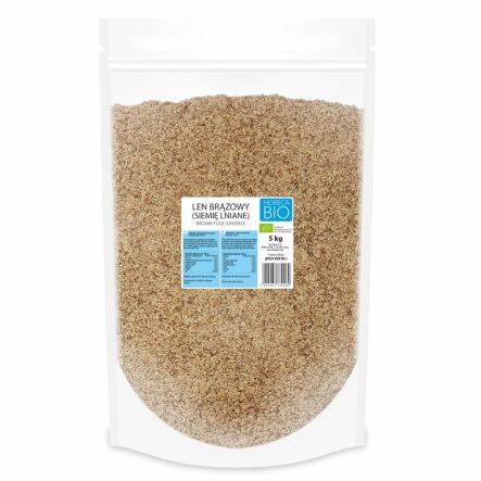 Len Brązowy (Siemię Lniane) Bio 5 kg - Horeca