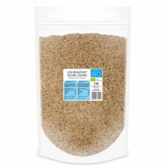 Len Brązowy (Siemię Lniane) Bio 5 kg - Horeca
