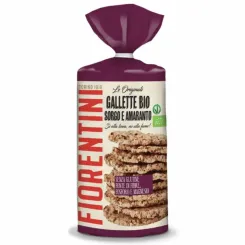 Wafle z Sorgo i Amarantusa Bezglutenowe Bio 120 g - Fiorentini