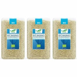 Zestaw 3 x Ryż Basmati Pełnoziarnisty Bio 1 kg - Bio Planet