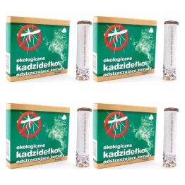 4 x Kadzidełko Odstraszające Komary Eko 5 Sztuk- Dary Natury 