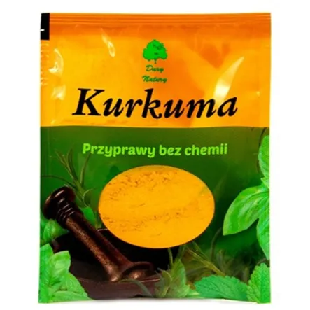 Kurkuma 100% Saszetka 30 g - Dary Natury