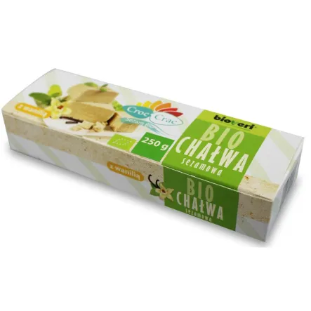 Chałwa Sezamowa Z Wanilią Bio 250 G Bioveri 