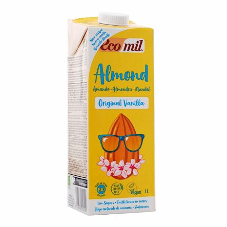 Napój Migdałowy o Smaku Waniliowym Bio 1 l UHT Ecomil 