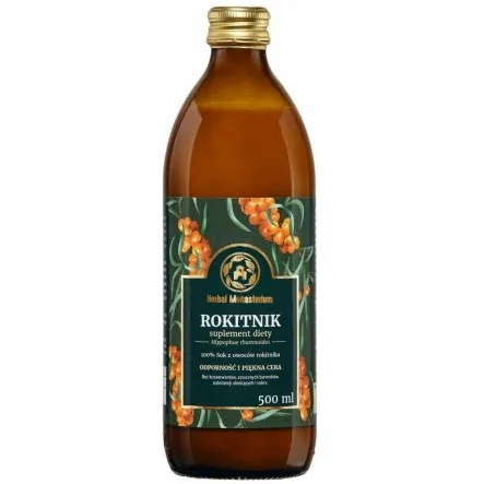 Sok z Rokitnika 500 ml - Herbal Monasterium