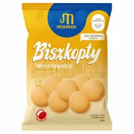 Biszkopty Wrocławskie Bez Dodatku Cukru 100 g - Mamut
