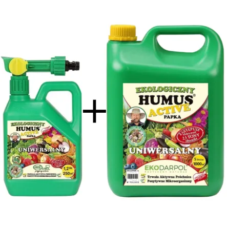 Spray 1,2l + Zapas 5 l Humus Active Papka Uniwersalny Ekodarpol