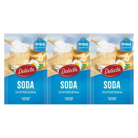 3 x Soda Oczyszczona 70 g - Delecta
