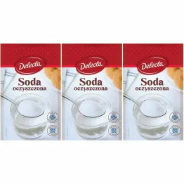 3 x Soda Oczyszczona 70 g - Delecta