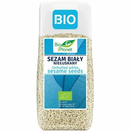 Sezam Biały Niełuskany Bio 200 g - Bio Planet