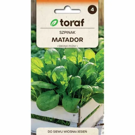 Szpinak MATADOR Nasiona 5 g - Toraf