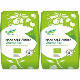 2 x Mąka Kasztanowa Bezglutenowa Bio 400 g - Bio Planet