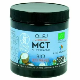 Olej MCT z Kokosa BIO Proszek 100 g - Pięć Przemian