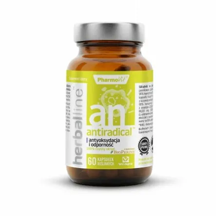 Herballine Antiradical 60 Kapsułek - Wyprzedaż