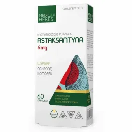 Astaksantyna 6 mg 60 Kapsułek - Medica Herbs