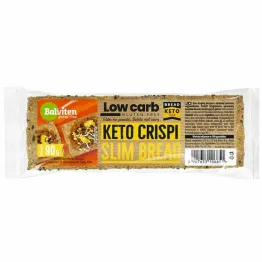 KETO Pieczywo Chrupkie Crispi Slim Bread Bezglutenowe 90 g - Balviten