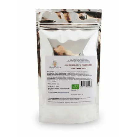 Jęczmień Młody w Proszku Bio 100g-Bogutyn Młyn