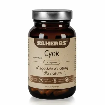 Cynk 60 Kapsułek - Solherbs