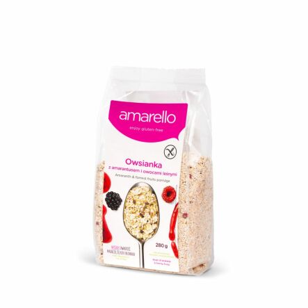 Owsianka z Amarantusem i Owocami Leśnymi 280g- Amarello