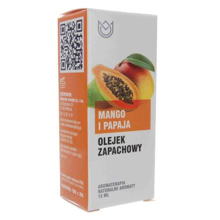 Olejek Zapachowy Mango i Papaja 12 ml Naturalne Aromaty