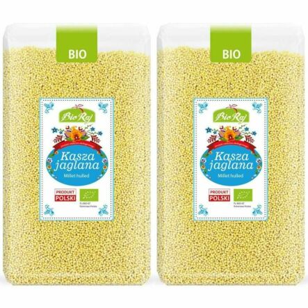 2 x Polska Kasza Jaglana Bio 1 kg - Bio Raj