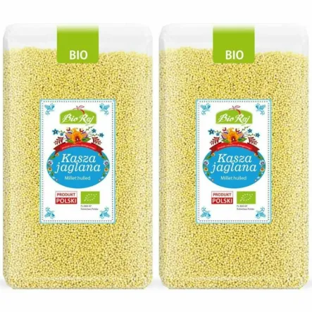 2 x Polska Kasza Jaglana Bio 1 kg - Bio Raj