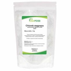 Chlorek Magnezu Sześciowodny Płatki 3 kg - DeliFood