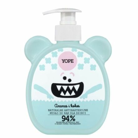 Mydło Dla Dzieci Ananas i Kokos 400 ml - Yope 