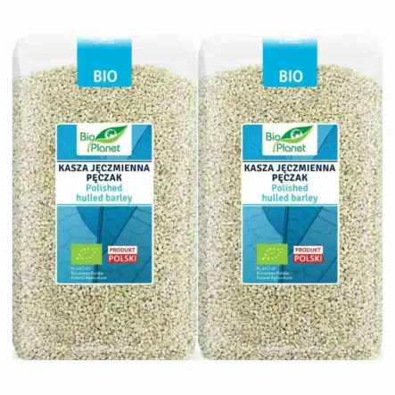 2 x Kasza Jęczmienna Pęczak  Bio 1 kg - Bio Planet