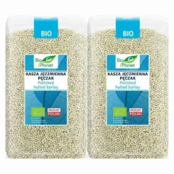 2 x Kasza Jęczmienna Pęczak  Bio 1 kg - Bio Planet