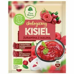 Kisiel do Kubka Żurawina z Maliną Eko 30 g - Dary Natury