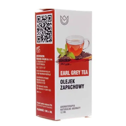 Olejek Zapachowy Earl Grey Tea 12 ml - Naturalne Aromaty (data: 24.08.2025)