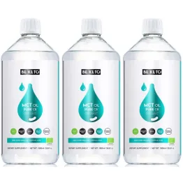 3 x Olej MCT 100% Pure C8 BIO 1 l - Beketo