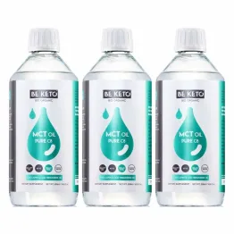 3 x Olej MCT 100% Pure C8 1 l - Beketo