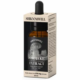 Grzyby Shitake Ekstrakt w Kroplach 30 ml - Shroomwell